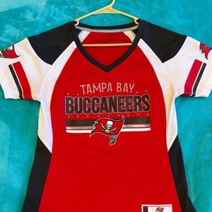 Tampa Bay Buccaneers Rhinestone Red Jersey